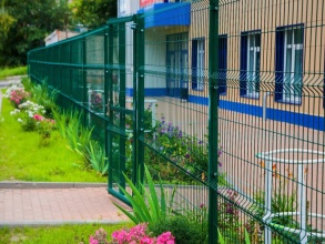 3D заборы для детского сада 80 метров фото в Загорянском