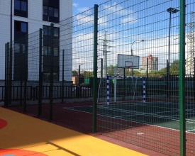 3D заборы для спортивной площадки 60 метров фото в Загорянском