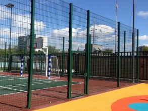 3D заборы для спортивной площадки 15 метров фото в Загорянском