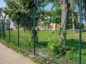 3D заборы для школы 90 метров фото в Загорянском